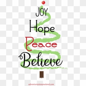 Calligraphy, HD Png Download - christmas joy png