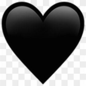 My Black Heart Edit 🖤 - Heart, HD Png Download - dark heart png