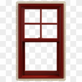 H3 Feelsafe Casement And Double-hung Windows From Sierra - Sierra Pacific Windows Red, HD Png Download - red sash png