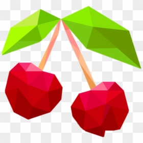 #cereza #cherry #cherrybomb - Origami, HD Png Download - cereza png