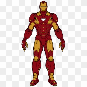 Avengers Iron Man Drawing, HD Png Download - man body png