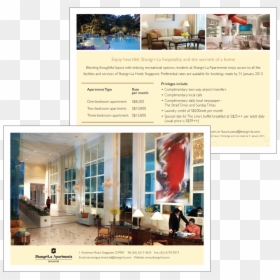 Corporate Privileges Post Card - Shangri La Residence Singapore, HD Png Download - post card png