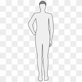 Female Body Outline, HD Png Download - man body png