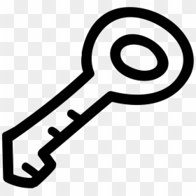 Key Hand Drawn Outline - Icon, HD Png Download - hand drawn camera png