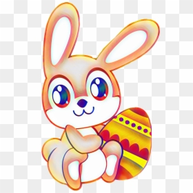 #desafio #pascua #conejodepascua #chocolate #stickers - Cute Cartoon Bunny, HD Png Download - pascuas png