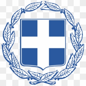 Coat Of Arms Of Greece - Greece Coat Of Arms, HD Png Download - lineas decorativas doradas png