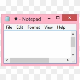 #note #notepad #computer #internet #online #pink #pinktheme - Transparent Computer Notepad Png, Png Download - notepad.png