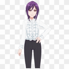 White Day Training Live2d Model - Cartoon, HD Png Download - seta 3d png