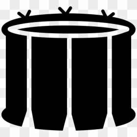Snare Drum With White Lines Svg Png Icon Free Download - Tambor Carnaval Dibujo Png, Transparent Png - tambor png