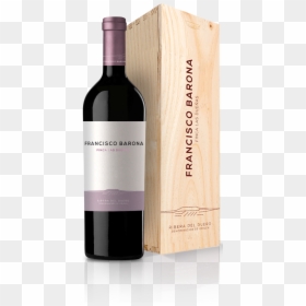 Finca Las Dueñas Vinos Francisco Barona - Vino Francisco Barona, HD Png Download - botella de vino png