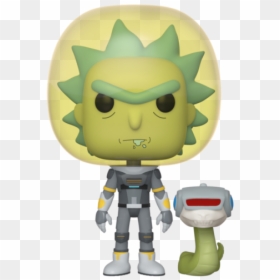 Funko Pop Rick Y Morty, HD Png Download - spacesuit png