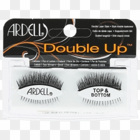 Ardell Double Up Lashes Top & Bottom Q8 - Eyelash Extensions, HD Png Download - bottom shadow png
