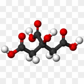 Citric Acid Structure, HD Png Download - 3d ball png