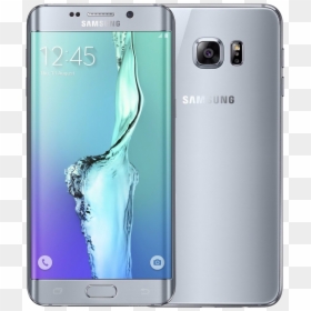 Samsung Galaxy S6 Edge Plus Plateado, HD Png Download - samsung galaxy s6 edge png