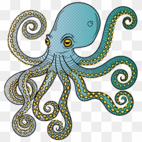 Octopus , Png Download - Circle Design, Transparent Png - octopus.png