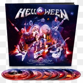 Helloween United Alive Earbook, HD Png Download - pumpking png