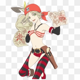 Magilou’s 4☆ Image From The Pirate Costume Gacha - Tales Of Asteria Magilou, HD Png Download - magilou png