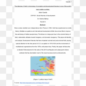 Document, HD Png Download - haiti map png