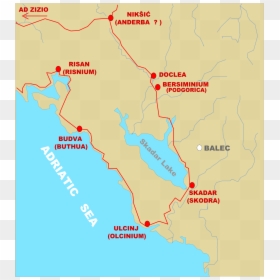 Medieval Balec And Ancient Roman Roads - Atlas, HD Png Download - roads png