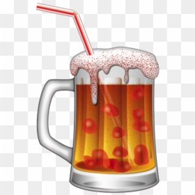 Floats, HD Png Download - beer mug emoji png