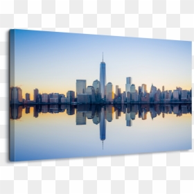 View Of New York From Nj City, HD Png Download - manhattan skyline png
