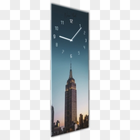 Nástěnné Hodiny Styler Glassclock, HD Png Download - manhattan skyline png