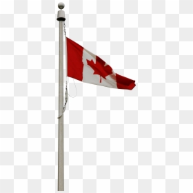 Canadian Flag Pole Png, Transparent Png - usa flag pole png