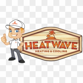 Heat Wave Hvac Logo - Heating, Ventilation, And Air Conditioning, HD Png Download - heat waves png