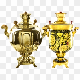 Samovar Png - Brass, Transparent Png - gold drip png