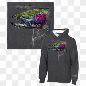 Jamerica Hoodie, Shirt, Apparel, Fishing, Salmon, Colville - Hoodie, HD Png Download - vintage horseshoe png