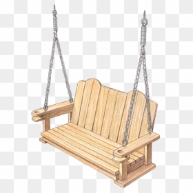 Porch Swing Transparent Png - Porch Swing Transparent Background, Png Download - swings png