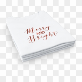 Linens, HD Png Download - merry and bright png