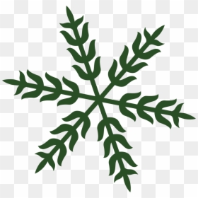 Merry & Bright Snowflake - Glitter Snowflake Transparent Background, HD Png Download - merry and bright png