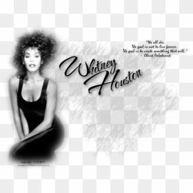 We Almost Have It All, HD Png Download - whitney houston png