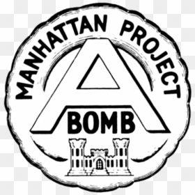 Manhattan Project Logo, HD Png Download - nuke bomb png
