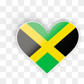 Download Flag Icon Of Jamaica At Png Format - Jamaican Flag Heart Png, Transparent Png - jamaican png