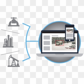 Oil Well Video Surveillance - Computer Network, HD Png Download - oil well png
