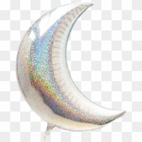 Moon Mylar Balloon, HD Png Download - rainbow hearts png