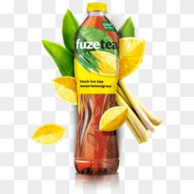Fuze Tea Black Lemon Png, Transparent Png - fuze png