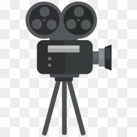 Camera Videocassette Recorder Flat - Video Camera Flat Png, Transparent Png - videography png