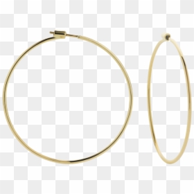 Hoop Earrings Png - Hoop Earrings Transparent Background, Png Download - gold hoop png