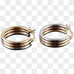Gold Hoop Png , Png Download - Body Jewelry, Transparent Png - gold hoop png