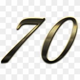 70 Number Clipart Png - Emblem, Transparent Png - 70 png