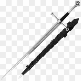 Anduril Flame Of The West, HD Png Download - long sword png