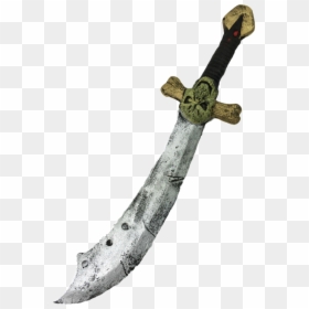 Larp Roleplay Curved Sword - Curved Sword, HD Png Download - long sword png