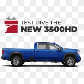 2020 Gmc Sierra 3500hd - 2020 Gmc Sierra 2500hd Side View, HD Png Download - gmc truck png