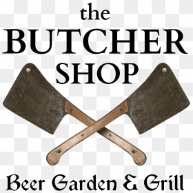Butcher Shop Beer Garden & Grill, HD Png Download - butcher png