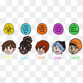 Transparent Word Bubbles Png - Cartoon, Png Download - colorful speech bubble png