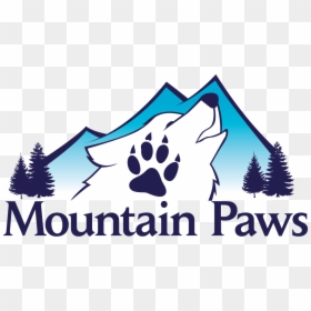 Pagosa Springs Colorado Dog Sledding Tours - Dog Logos Mushing, HD Png Download - dog paw heart png