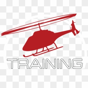 White Heli Training Button - Helicopter Rotor, HD Png Download - helicopters png